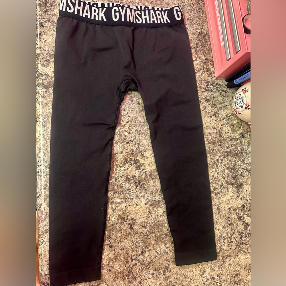 Gymshark Crop Black Leggings